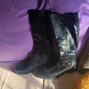 Remonte Dornorf black leather boots size 38 or 8